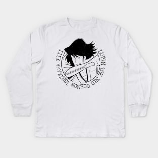 Goemon Stamp Kids Long Sleeve T-Shirt